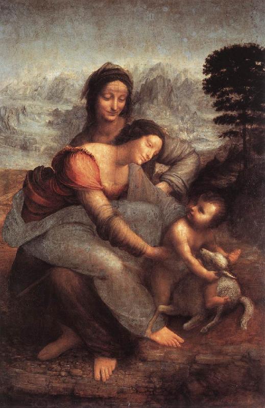 LEONARDO da Vinci St John the Baptist  t oil painting picture